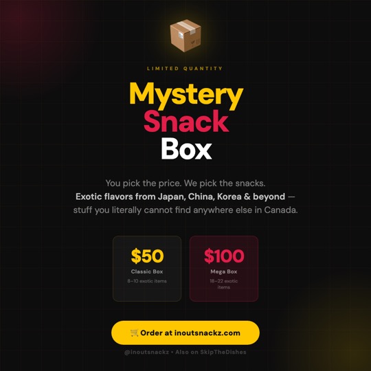 Inoutsnackz Ios Mystery Box